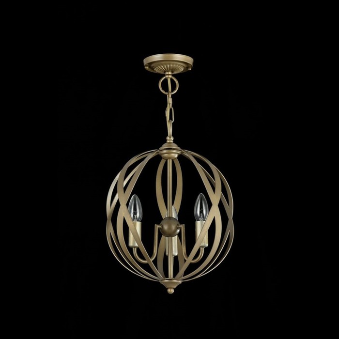 Люстра Petra 3x40Вт E14 бронза 32,4x145,8см