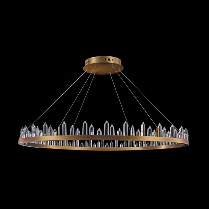 Люстра Gletscher 73Вт LED латунь 110x110x10,4см