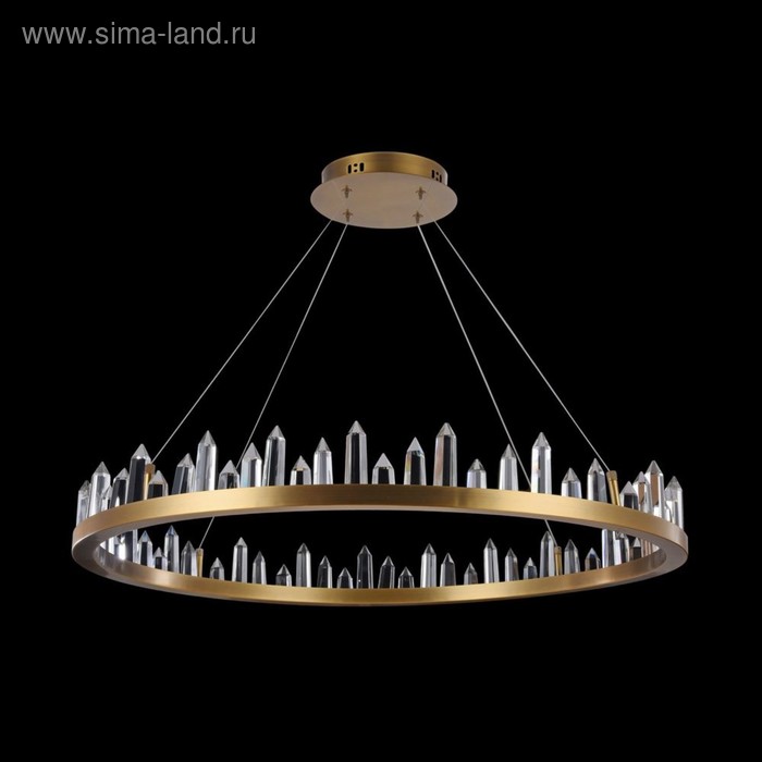 Люстра Gletscher 61Вт LED латунь 85x85x180см 53992₽