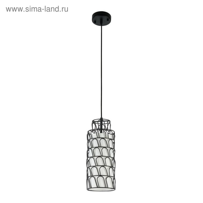 

Светильник City 1x40Вт E27 черный 13x13x184см