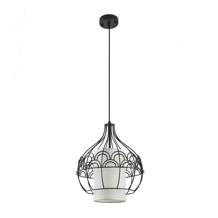 Светильник City 1x40Вт E27 черный 32x32x183см