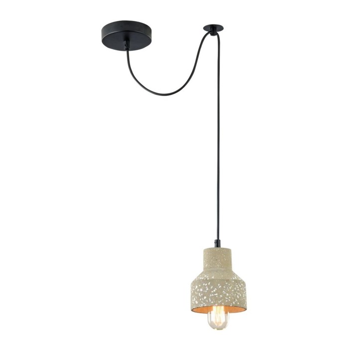 Светильник Broni 1x40Вт E27 черный 12,5x12,5x222см