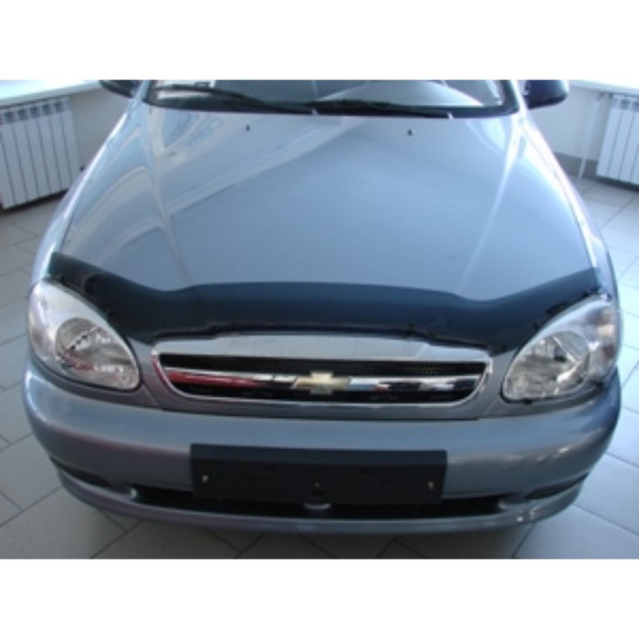 Дефлектор капота темный CHEVROLET LANOS 1998-2009,
