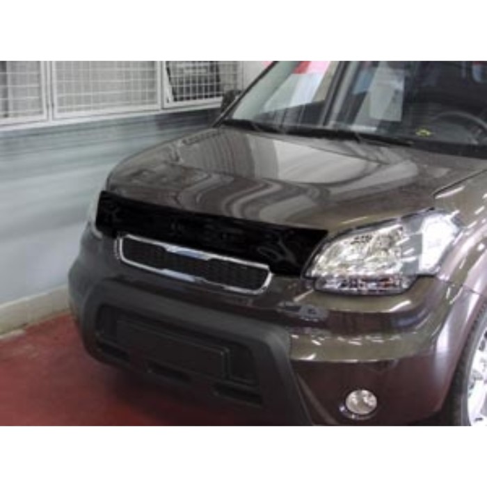 Дефлектор капота темный KIA SOUL 2009-2011, NLD.SKISOU0912