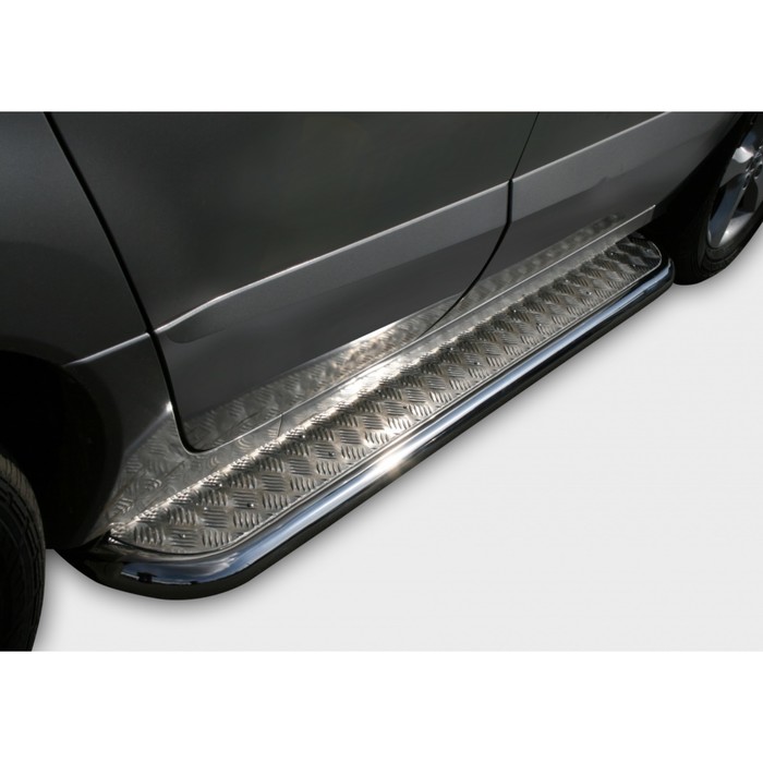 Пороги с листом d42 (компл 2шт) "Renault Koleos" 2008-2016, RENK.82.0730