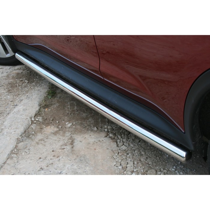 Пороги труба d 60 (компл 2шт)  "Nissan Juke" 2011-2016, NJUK.80.1343