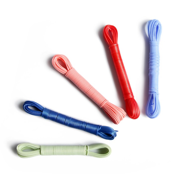 Веревка бельевая, микс