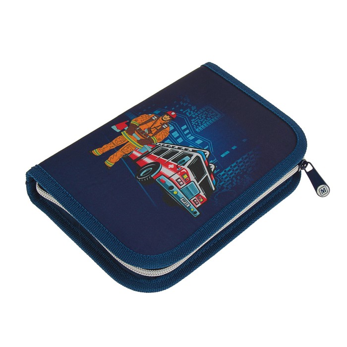 Пенал 1 секция откидная планка 140*205 наполн. лам.карт MagTaller 27 предм Firefighter