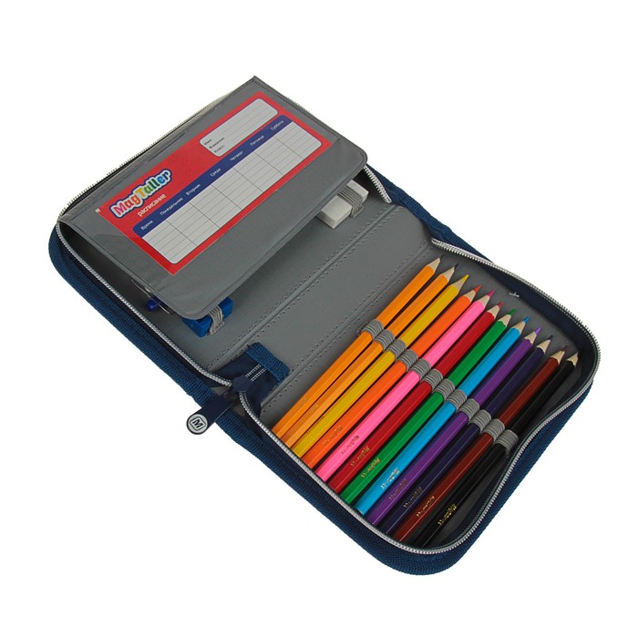 Пенал 1 секция откидная планка 140*205 наполн. лам.карт MagTaller 27 предм Firefighter