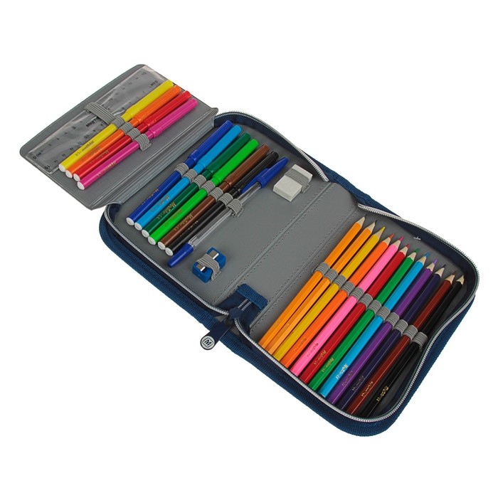 Пенал 1 секция откидная планка 140*205 наполн. лам.карт MagTaller 27 предм Firefighter