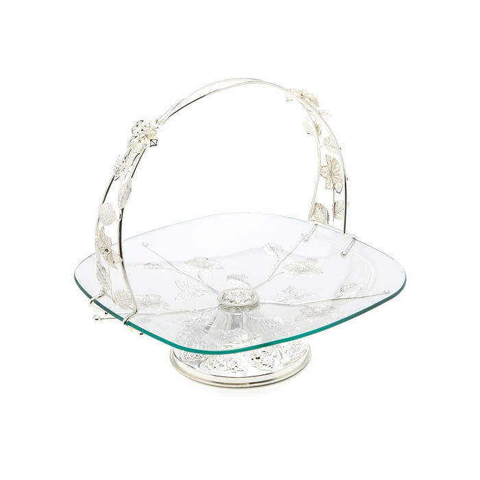 Ваза универсальная "Цветы", на ножке