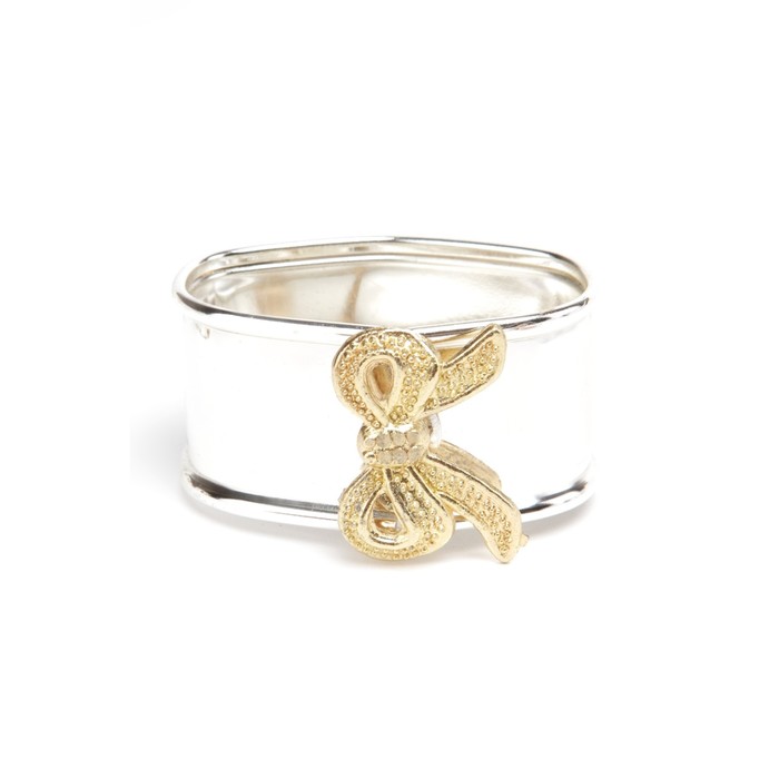 Кольца для салфеток "Золотой Бантик"