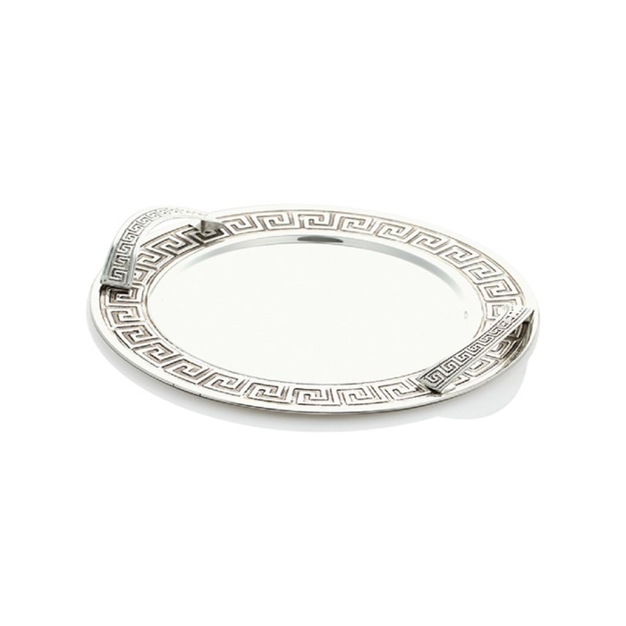Поднос с ручками Versace, круглый