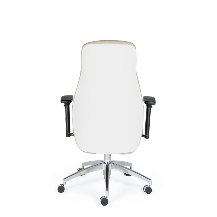 Кресло офисное "Мальта", бежевая ткань