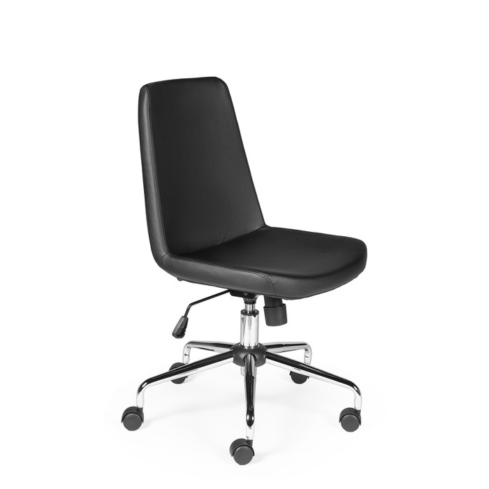Кресло офисное "Нео", чёрный полиуретан