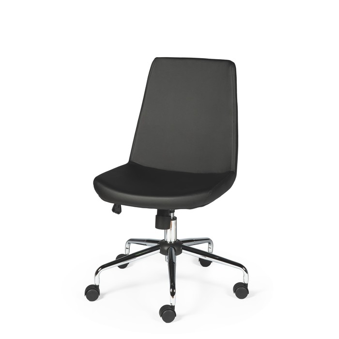 Кресло офисное "Нео", чёрный полиуретан