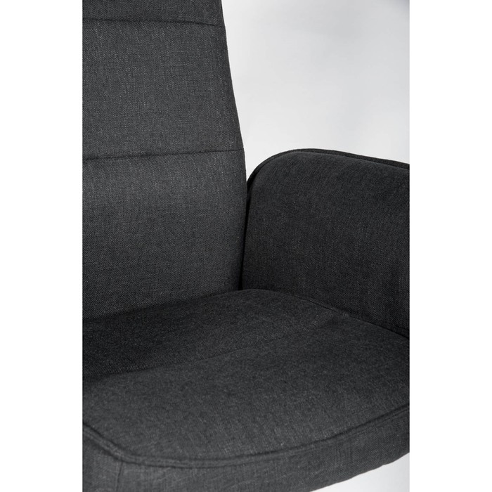 Кресло офисное "Торино", чёрная ткань