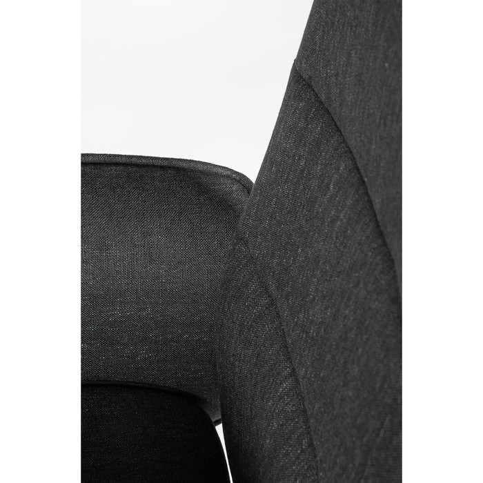 Кресло офисное "Торино", чёрная ткань