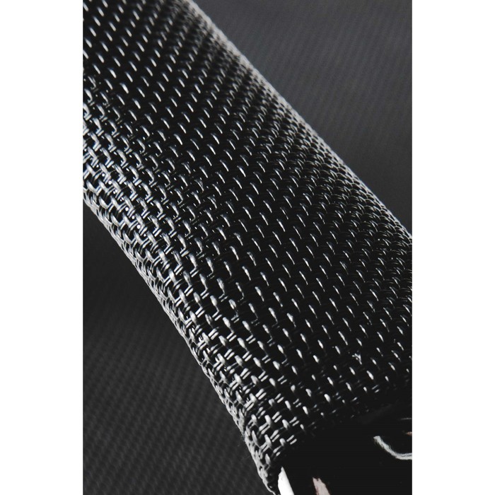 Кресло офисное "Хельмут", сталь/хром, чёрная сетка