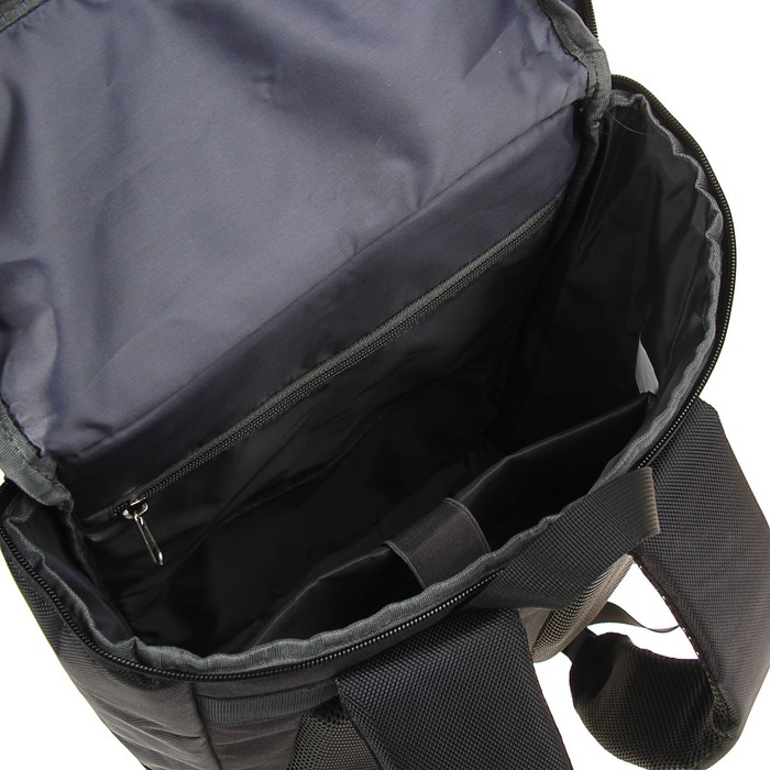 Рюкзак молодёжный эргономичная спинка Kite 1020 Kite&More-1, 43 х 32 х 15 см, чёрный