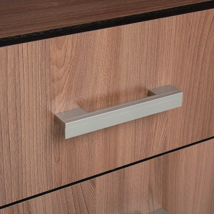 Тумба под ТВ с 3-мя ящиками, 1300х750х440, Ясень шимо темный