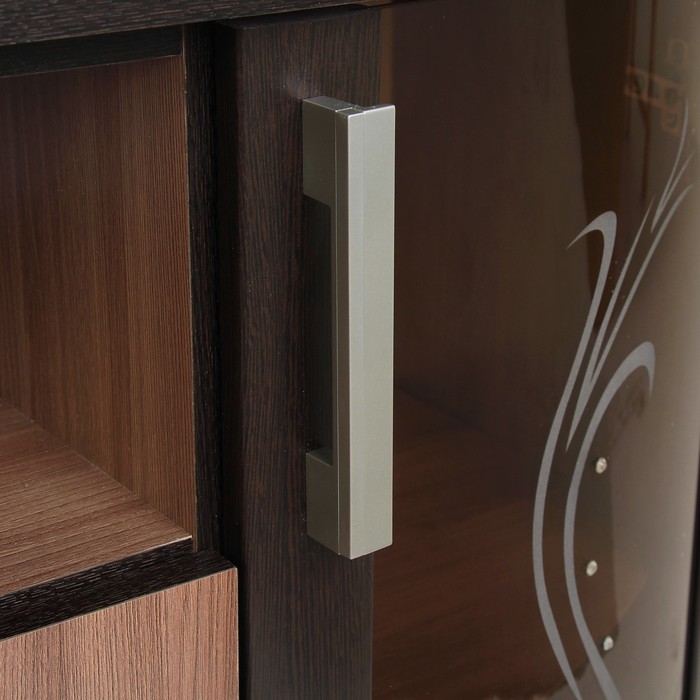 Тумба под ТВ с 3-мя ящиками, 1300х750х440, Ясень шимо темный