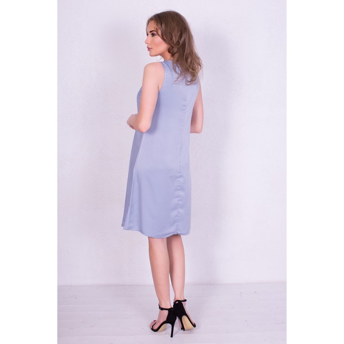 Платье женское 180006 цвет голубой, р-р 48 (L)