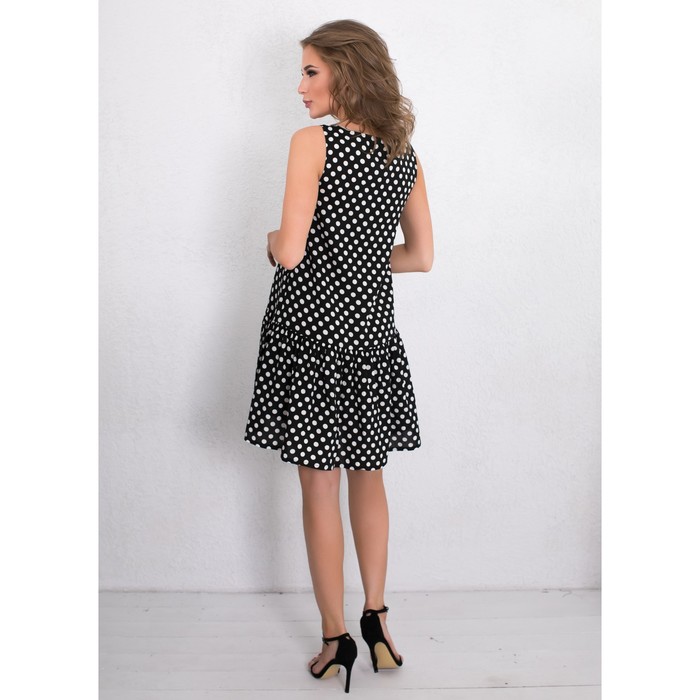 Платье женское 171103 цвет чёрный, р-р 44 (S)