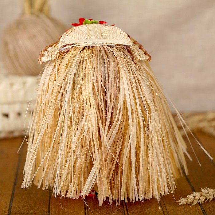 Оберег «Домовой», с пачкой долларов, 22 см, микс