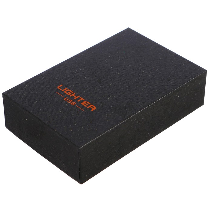 Зажигалка электронная «В другом измерении», дуговая, USB в комп-те, синяя, 7.5х12 см