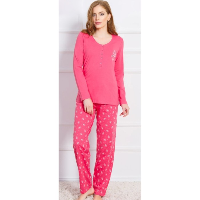 Комплект женский (джемпер, брюки) 706003 2353 цвет ягодный, р-р 48 (L)