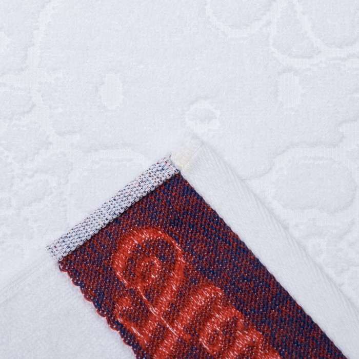 Полотенце детское Hello Kitty 70х130 см, цвет белый 100% хлопок, 400 г/м²