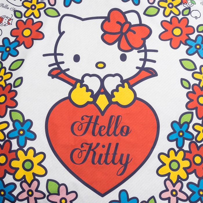 КПБ Hello Kitty 1,5 сп цвет белый 148х210, 148х215, 50х70, 100% хлопок, поплин