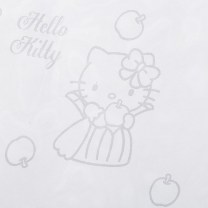Комплект штор Hello Kitty, 150х270 см - 2 шт., цвет белый вуаль