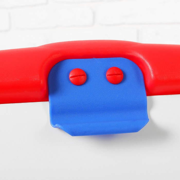 Доска для рисования со стульчиком, в комплекте, маркер, губка, набор букв и цифр