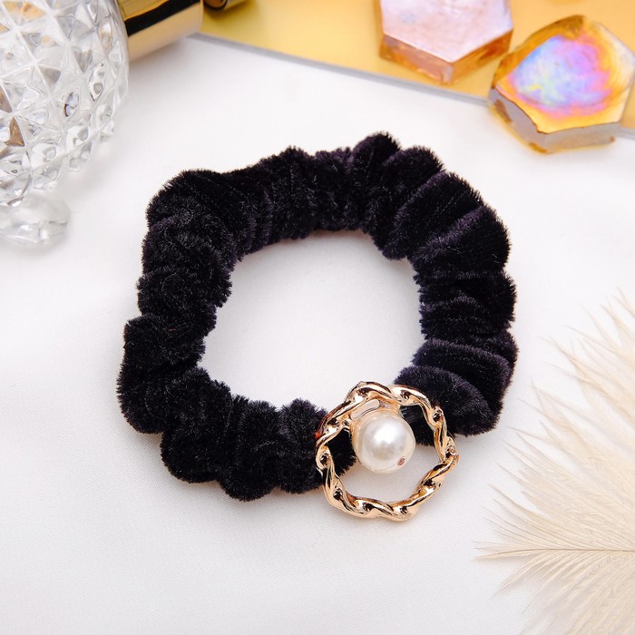 Резинка для волос "Ажурная геометрия" круг