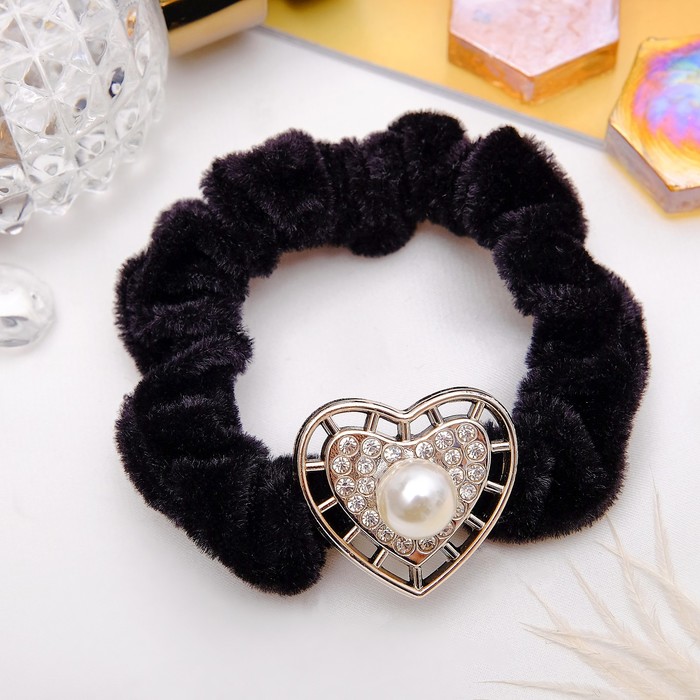 Резинка для волос "Кантик" сердечко