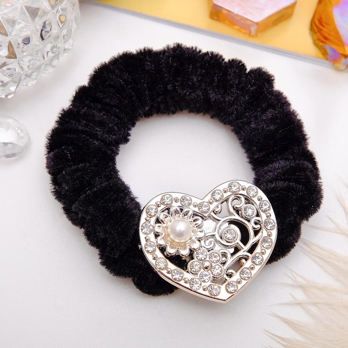 Резинка для волос "Сокровище" сердечко