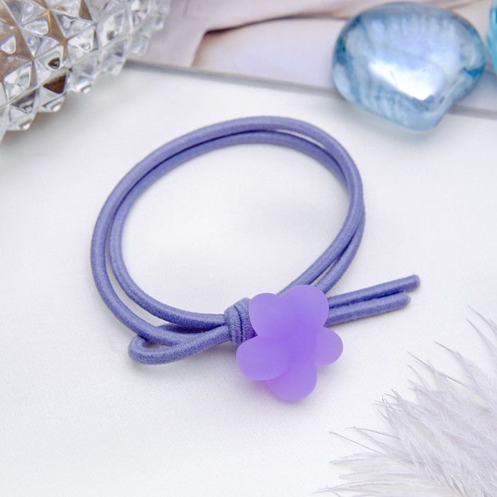 Резинка для волос "Ника" цветочек, микс