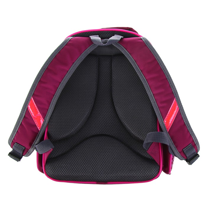 Рюкзак каркасный BagFashion 36*34*17 660 дев "Пони", бордо