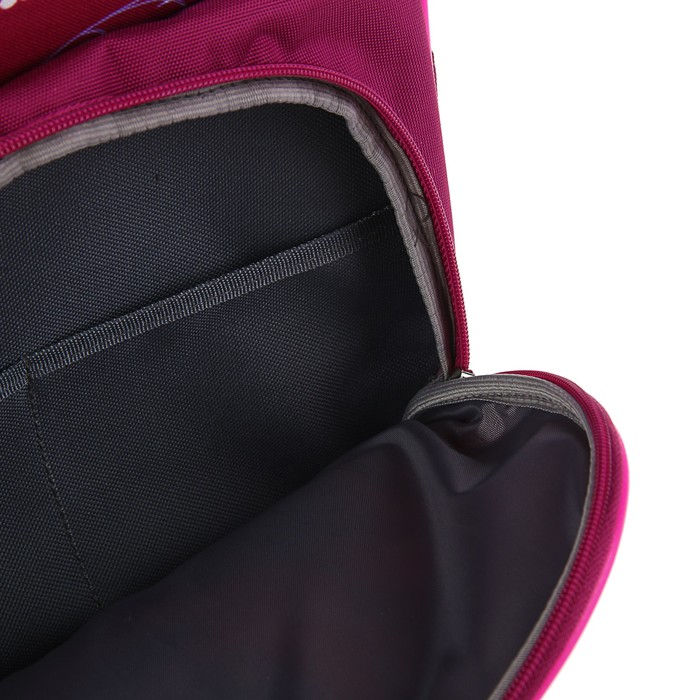 Рюкзак каркасный BagFashion 36*34*17 660 дев "Пони", бордо