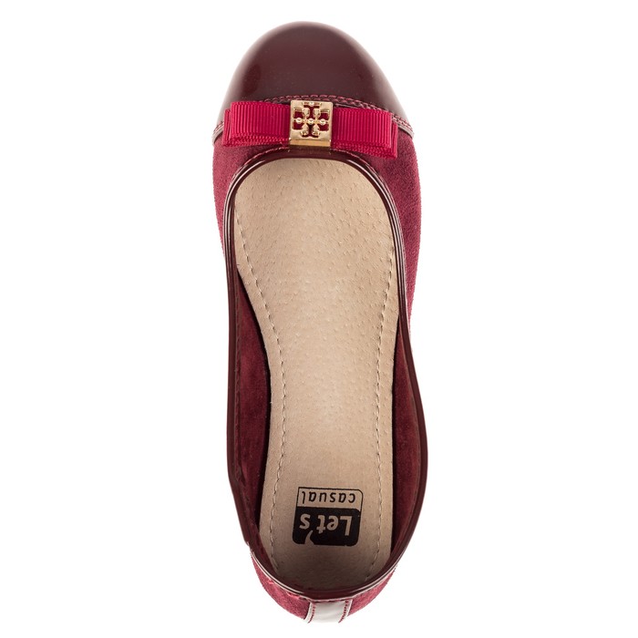 Балетки детские арт. LLK00045-22 (бордовый) (р. 33)