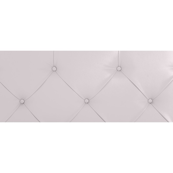 Кровать «Монблан» с ПМ, 160 х 200 см, ортопедическое основание, экокожа, цвет белый