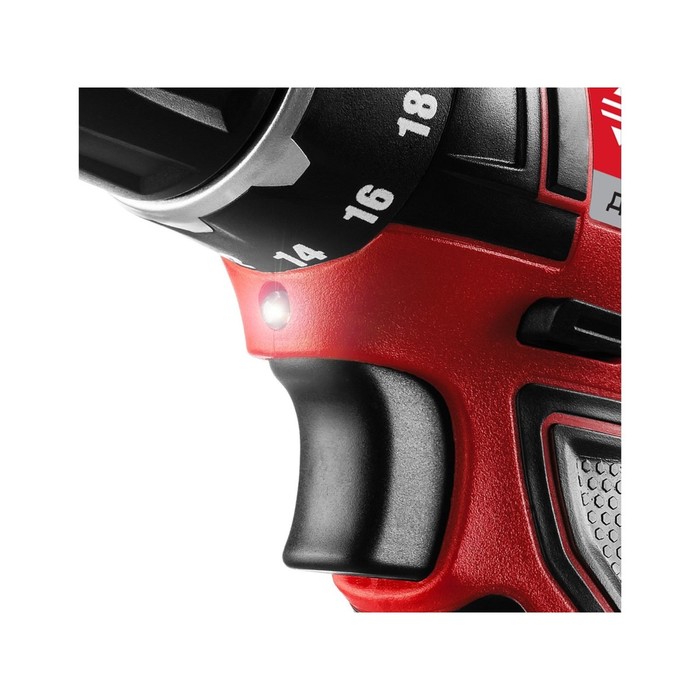 Дрель-шуруповерт "ЗУБР" ДА-12-2-Ли КНМ3, 12В, Li-Ion, 2х1.5 Ач, 1350 об/мин, БЗП 0.8-10 мм