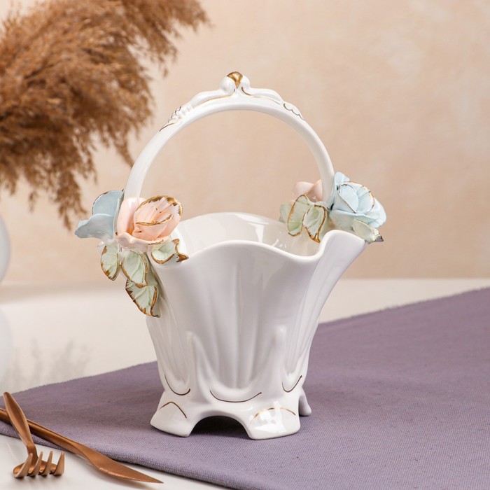 Ваза для конфет "Подарочная" лепка