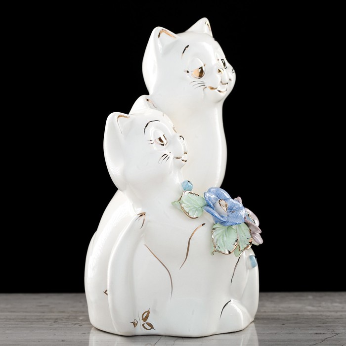 Копилка "Кошки Сиамы" лепка