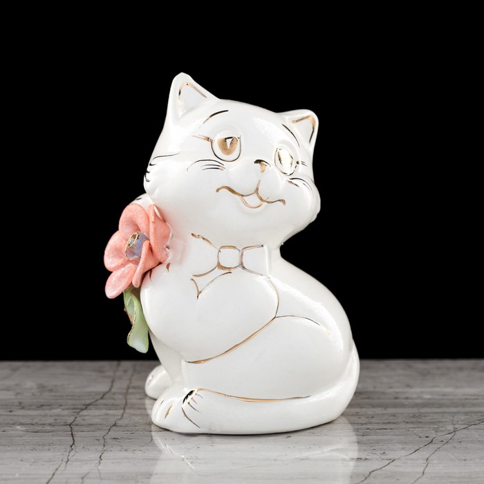 Статуэтка  "Кошка Сева" лепка микс