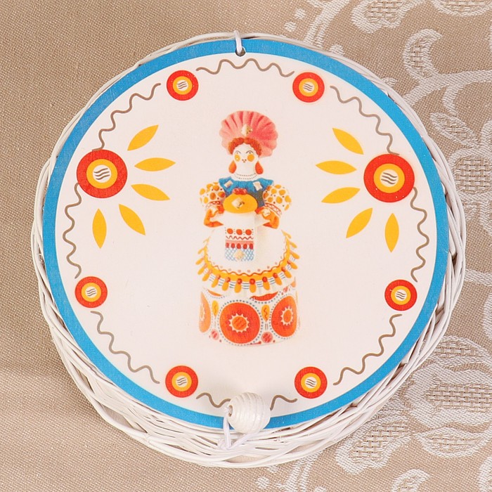 Футляр подарочный «Дымка», 15х15х6 см, ива