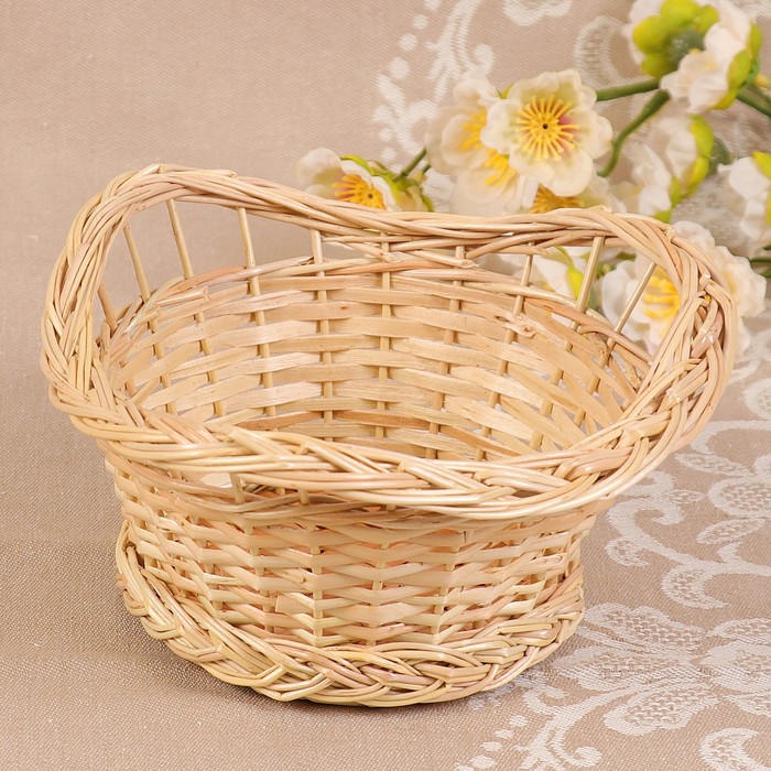 Конфетница «Наташа», 10х10х9/16 см, ива