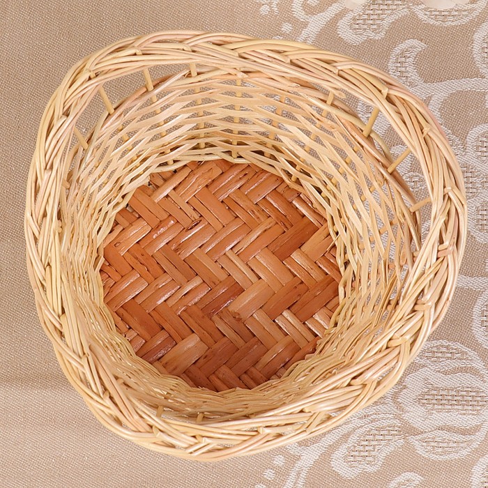 Конфетница «Наташа», 10х10х9/16 см, ива